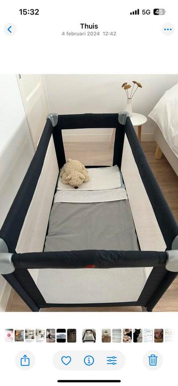 Campingbedje  met extra matras beschikbaar voor biedingen