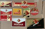Aantal oude originele HOFNAR etiketten voor sigarenkistjes, Ophalen of Verzenden, Gebruikt, Overige typen