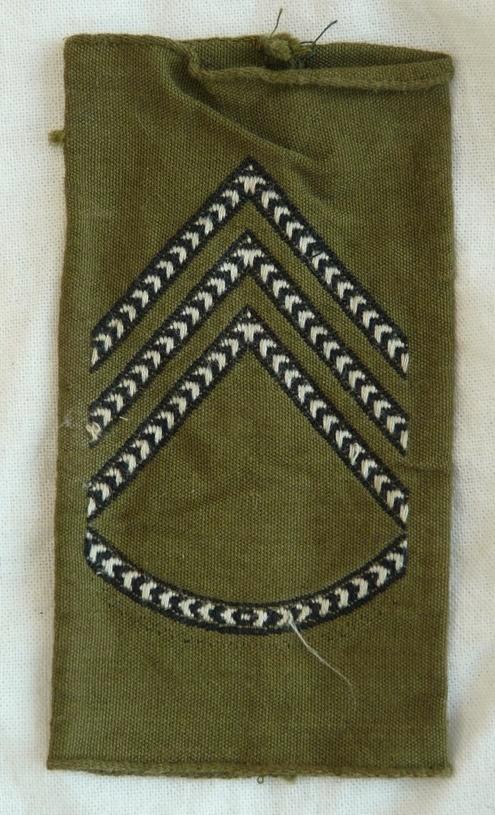 Rang Onderscheiding Rankslide, Sgt, Airforce, Denemarken.(1), Verzamelen, Militaria | Algemeen, Luchtmacht, Overige typen, Overige gebieden