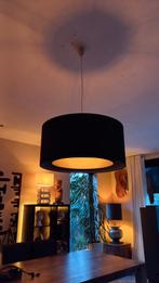 Grote dubbele kap hanglamp, Minder dan 50 cm, Modern, Stof, Ophalen of Verzenden