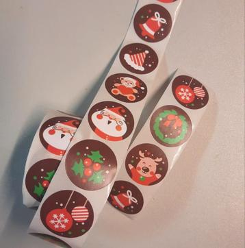Sluitstickers kerst stickers kerstmis kerstman christmas beschikbaar voor biedingen