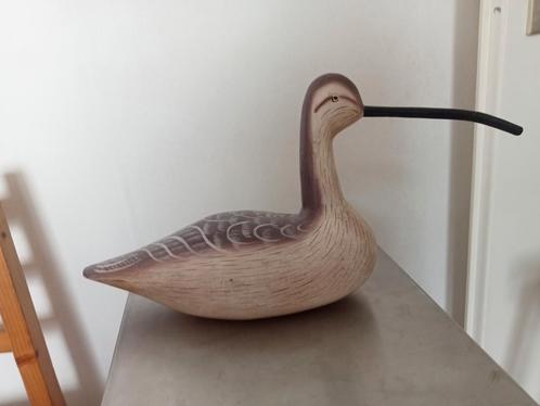 Houten Eend - Handgesneden Decoratie, Antiek en Kunst, Kunst | Beelden en Houtsnijwerken, Ophalen