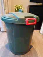 Grote opslagton groen 75 liter Sunware, Kunststof, 50 tot 75 cm, 40 liter of meer, Ophalen of Verzenden