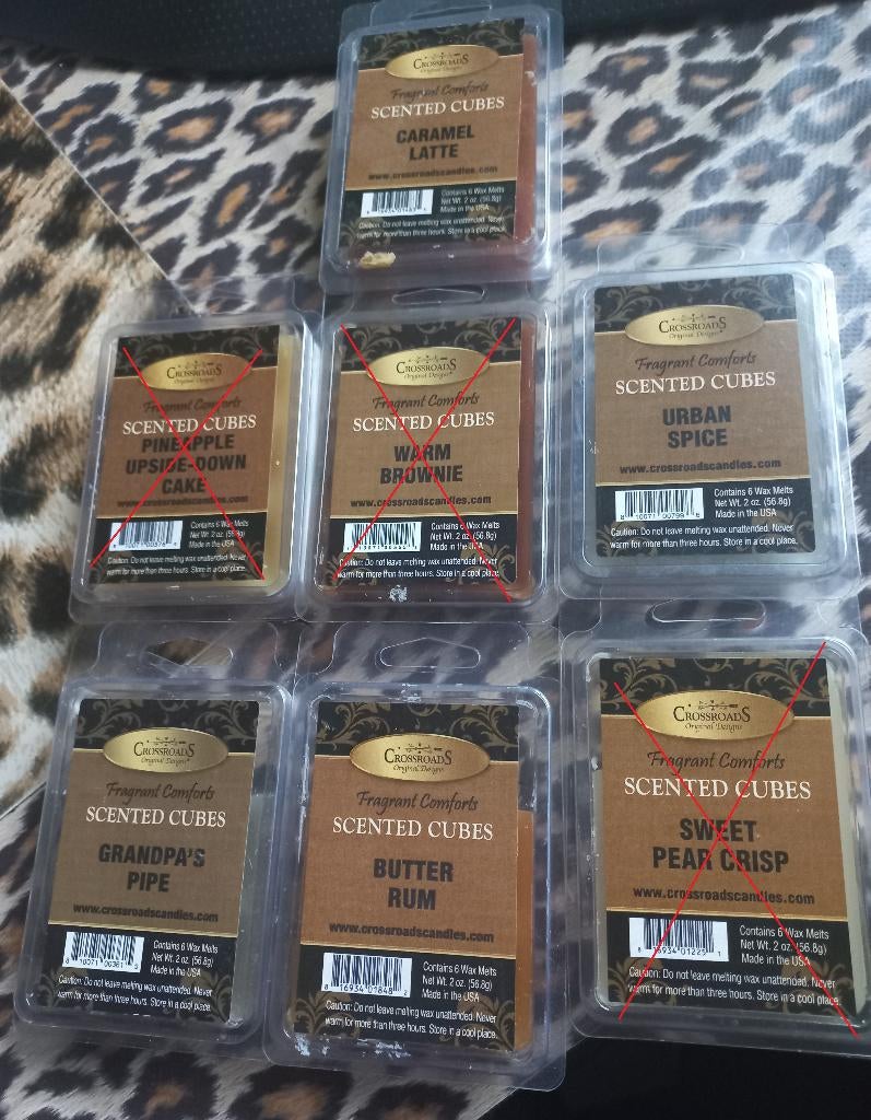 Losse waxmelt blokjes Crossroads, Huis en Inrichting, Woonaccessoires | Kandelaars en Kaarsen, Ophalen of Verzenden, Nieuw, Overige materialen