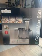 Braun CombiMax 650 Keukenmachine, Ophalen, 1 tot 2 liter, Nieuw, 3 snelheden of meer
