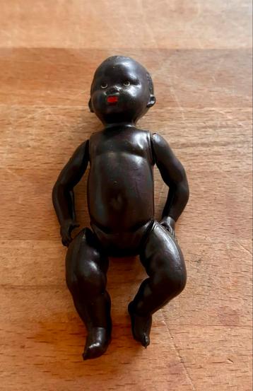 Negroide, jaren 50-60 Frans celluloid poppetje beschikbaar voor biedingen