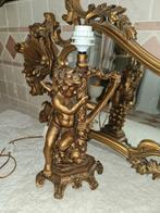Grote lampvoet met engel., Antiek en Kunst, Ophalen