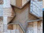 Houten ster decoratie, Ophalen of Verzenden, Gebruikt