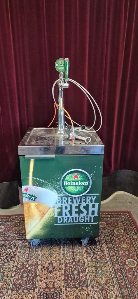 Heineken Biertap met Koeling, Zakelijke goederen, Horeca | Keukenapparatuur, Koelen en Vriezen, Gebruikt, Ophalen