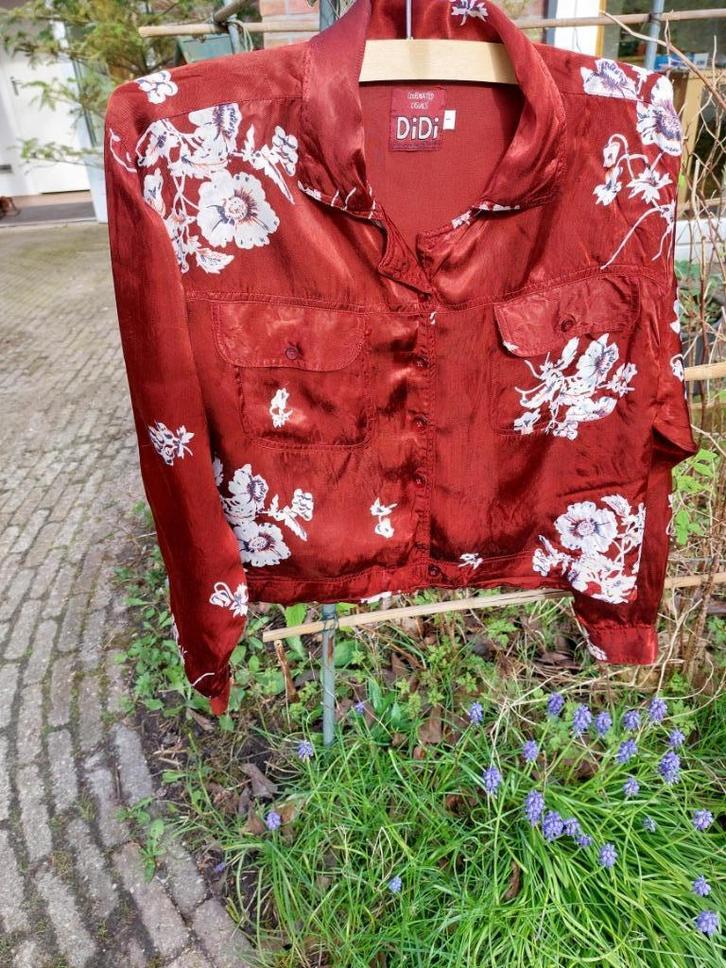 DIDI jasje maat -1-, Kleding | Dames, Jasjes, Kostuums en Pakken, Gedragen, Jasje, Maat 38/40 (M), Rood, Ophalen