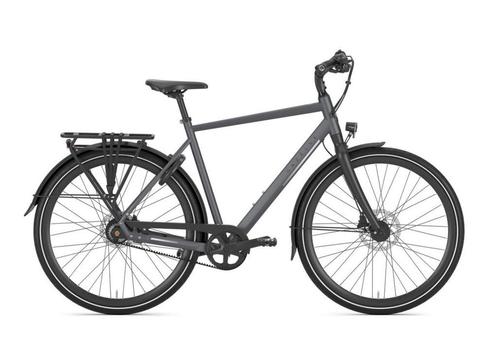 GAZELLE Chamonix S11 Heren Cloud Grey Mat 57cm 2024, Fietsen en Brommers, Fietsen | Heren | Herenfietsen, Nieuw, Gazelle, 57 tot 61 cm