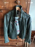 Gipsy leren jas, Ophalen of Verzenden, Zo goed als nieuw, Maat 36 (S), Groen