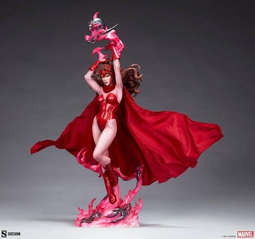 Scarlet Witch 1:4 Scale Statue - Sideshow Collectibles - Mar, Verzamelen, Film en Tv, Ophalen of Verzenden