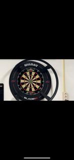 Winmau blade 6 + winmau blade 6 pdc surround ring, Ophalen, Zo goed als nieuw, Dartbord
