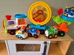 Zoef zoef dierenspeeltrein incl 4 auto's en 1 hamster, Kinderen en Baby's, Speelgoed | Fisher-Price, Gebruikt, Ophalen