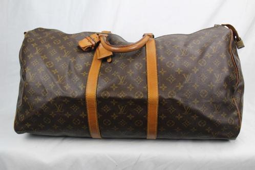 Louis Vuitton Keepall 60 Bandouliere, Sieraden, Tassen en Uiterlijk, Tassen | Reistassen en Weekendtassen, Gebruikt, Bruin, Ophalen of Verzenden