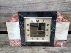 Art deco antieke marmeren klok. Vintage haard klok., Antiek en Kunst, Antiek | Klokken, Ophalen