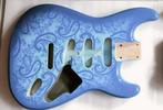 Stratocaster body Paisley Blue “ Flower pattern “ new, Muziek en Instrumenten, Instrumenten | Onderdelen, Verzenden, Nieuw, Elektrische gitaar