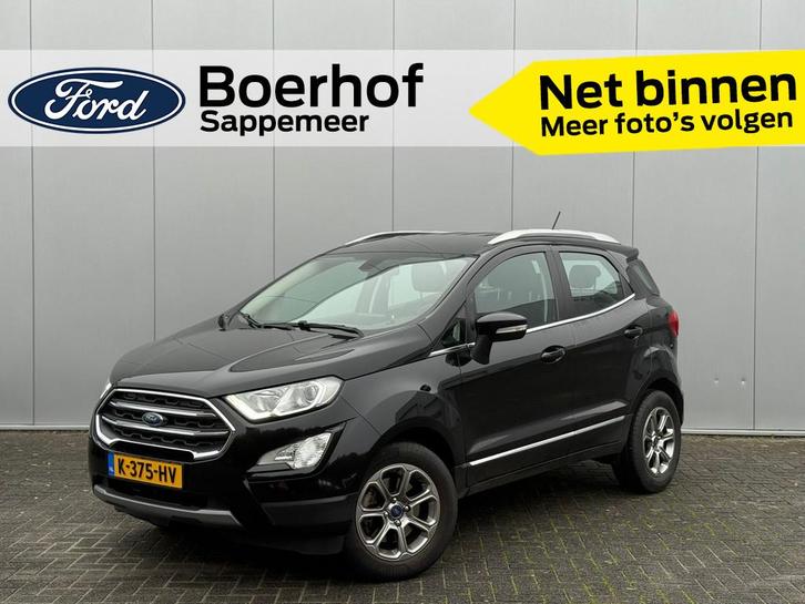 Ford EcoSport 125PK EcoBoost Titanium | Clima | Navi | 100%, Auto's, Ford, Bedrijf, Te koop, Ecosport, ABS, Airbags, Airconditioning