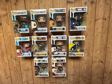 Funko Pop - MARVEL - 10 stuks - Inclusief special editions beschikbaar voor biedingen