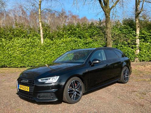 Audi A4 2.0 Tfsi Ultra Mhev 190pk S Tronic 2018 Zwart, Auto's, Audi, Bedrijf, A4, Hybride Elektrisch/Benzine, C, Stationwagon