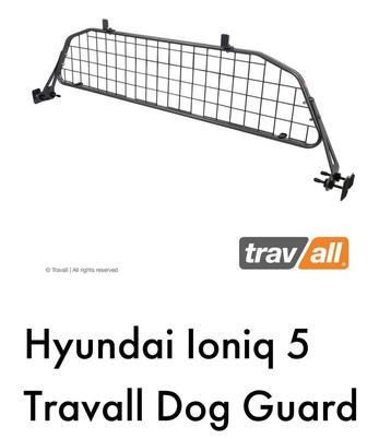 Hondenrek auto Travall Hyundai Ioniq5 met rubber kofferbakmt beschikbaar voor biedingen