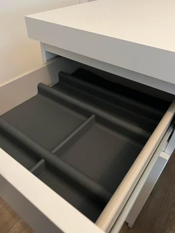 Malm Ikea bureau wit - afbeelding 5