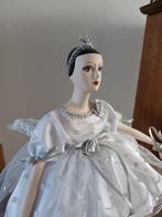Porcelijnen ballerina met standaard en toverstok, Antiek en Kunst, Antiek | Porselein, Ophalen of Verzenden