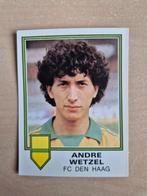 Panini Voetbal 81 Andre Wetzel FC Den Haag, Verzamelen, Sportartikelen en Voetbal, Ophalen of Verzenden, Zo goed als nieuw, Overige binnenlandse clubs