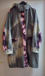 Desigual tie dye batik parka jas groen maat L, Maat 42/44 (L), Ophalen of Verzenden, Zo goed als nieuw, Desigual