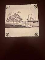 Mangaan tegel, Ophalen