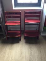 Stokke Tripp Trapp meegroeistoel 2x incl accessoires, Kinderen en Baby's, Kinderstoelen, Ophalen of Verzenden, Gebruikt, Meegroeistoel