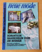 Haken - Neue Mode - Filet- en Kanthaakwerk - 1993, Neue Mode, Gebruikt, Ophalen of Verzenden, Patroon of Boek