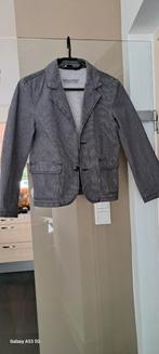Colbert jasje mt 146 grijs gestreept / kostuum pakken, Kinderen en Baby's, Kinderkleding | Maat 146, Ophalen of Verzenden, Zo goed als nieuw