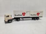 Tekno Scania 141 containeroplegger ScanDutch, Hobby en Vrije tijd, Modelauto's | 1:50, ., Zo goed als nieuw, ., Ophalen of Verzenden