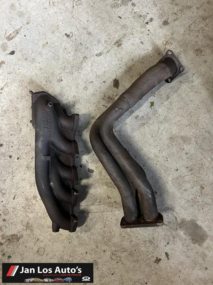 Audi Coupe B3 uitlaatspruitstuk 7a 20v met voorpijp, Auto-onderdelen, Uitlaatsystemen, Audi, Gebruikt, Herkomst onderdeel bekend