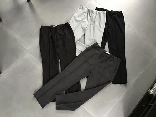 2 comfort pantalons, mt. 40, Brax en Peter Hahn, Kleding | Dames, Broeken en Pantalons, Zo goed als nieuw, Maat 38/40 (M), Grijs