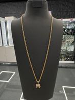 14K Goud - Gouden Ketting + Hanger - 14Karaat - Nieuw, Sieraden, Tassen en Uiterlijk, Kettingen, Ophalen of Verzenden, Nieuw, Goud