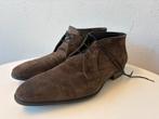 Van Bommel Suède Schoenen Maat 10 (44/45), Kleding | Heren, Schoenen, Ophalen of Verzenden, Zo goed als nieuw, Bruin, Veterschoenen