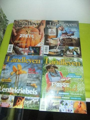 OPRUIMING! LANDLEVEN TIJDSCHRIFTEN €0,65 PER STUK! beschikbaar voor biedingen