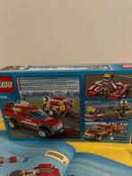 Lego 7942 Brandweer Pick Up met aanhanger, Ophalen, Zo goed als nieuw, Complete set, Lego