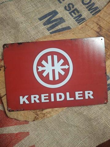 Kreidler metalen bord beschikbaar voor biedingen