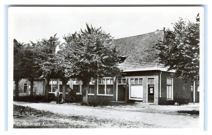 Anloo, Groeten uit Anloo, Verzamelen, Ansichtkaarten | Nederland, Ongelopen, Drenthe, 1940 tot 1960, Verzenden