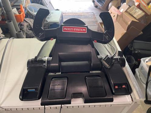 Retro Multi System Flight Yoke & Pedalen, Computers en Software, Joysticks, Zo goed als nieuw, Ophalen of Verzenden