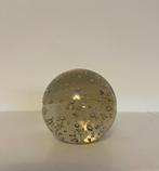 Presse papier glazen bol 1 x met luchtbellen, Antiek en Kunst, Ophalen of Verzenden