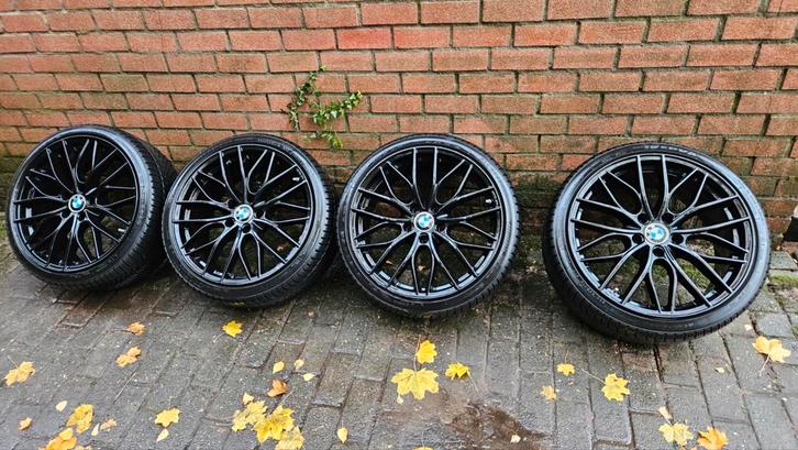 19" 5x120 set velgen + banden, Auto-onderdelen, Banden en Velgen, Banden en Velgen, All Season, 19 inch, 235 mm, Ophalen of Verzenden