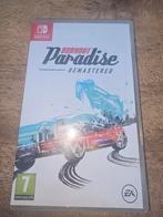 Burnout Paradise Remastered - Nintendo Switch, Online, 1 speler, Racen en Vliegen, Ophalen of Verzenden