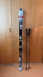 Heren skies Salomon, Verse 9, maat 170 + stokken, Sport en Fitness, Ophalen, 160 tot 180 cm, Salomon, Zo goed als nieuw