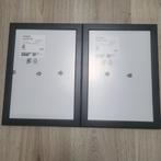 Ikea FISKBO 21x30cm fotolijsten zwart 2x, Ophalen of Verzenden, Nieuw