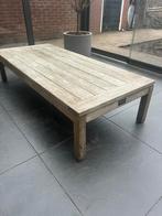 Teakhouten tuintafel Rough, Ophalen, Rechthoekig, Teakhout